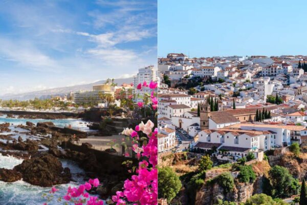 Canarie ou andalousie en avril