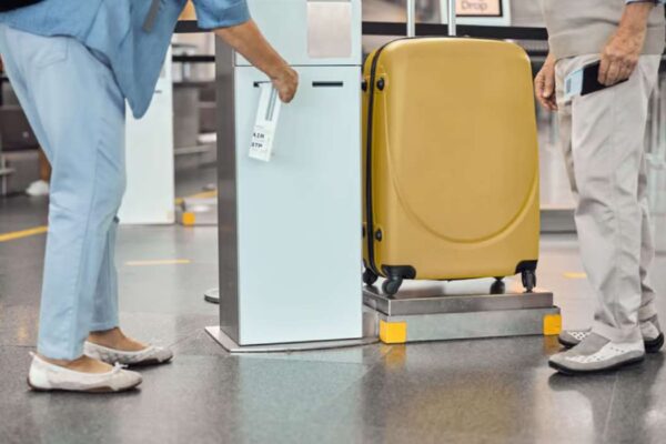 Surpoids valise en avion